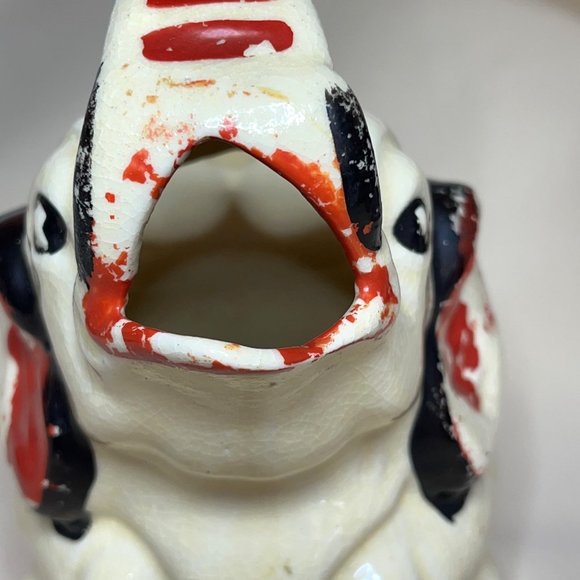 Vintage Ceramic Elephant Creamer/Pitcher White Japan 1940's - Picture 8 of 9